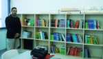 Mert Besiktas and the lab library